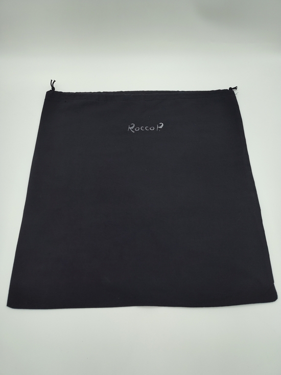 Rocco P. Other - ROCCO P Dust Bag 18x17.5 Black Drawstring Storage Shoe Travel Organizer EUC